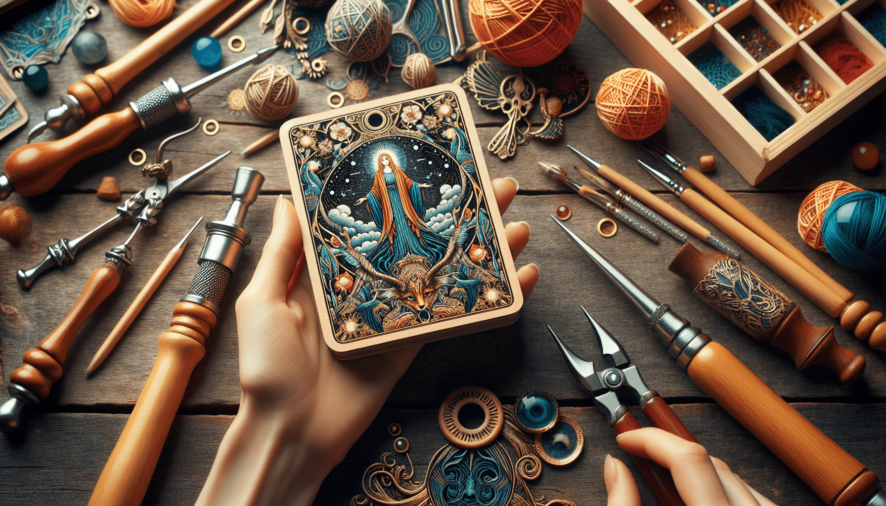 The Artistry of Divinatory Tools: An Exploration of Beautifully Crafted Tarot Decks The Artistry of Divinatory Tools: An Exploration of Beautifully Crafted Tarot Decks
